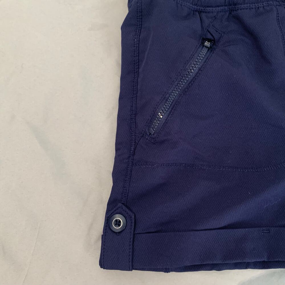 Tangerine Navy Blue Athletic Shorts
Zipper Pockets & Rolled Cuffs Size Medium - Picture 2 of 12